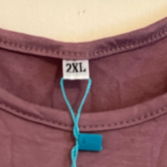 Lil Better Women Mauve Sleeveless Sundress Pleated Flowy Casual Preppy 2XL Chic - Picture 2 of 16